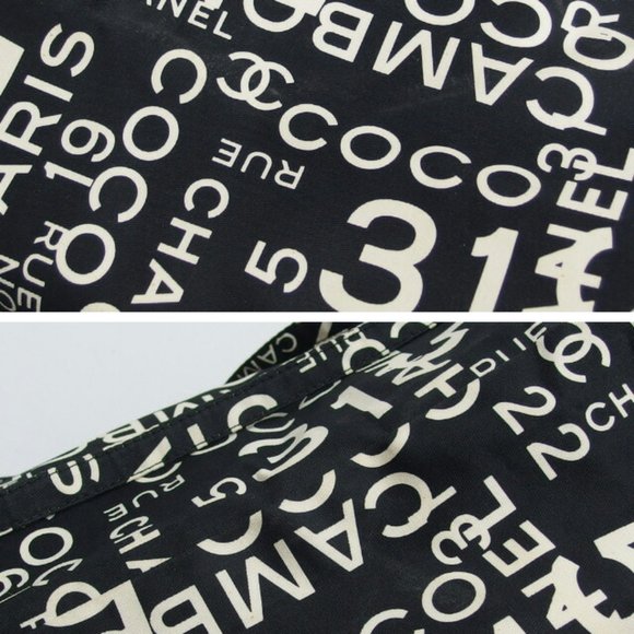 Chanel by Sea Large Blanket and Bag Set, Black - Picture 10 of 11